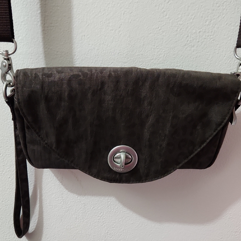 Baggalini Brown Crossbody Bag with Minimalist Design